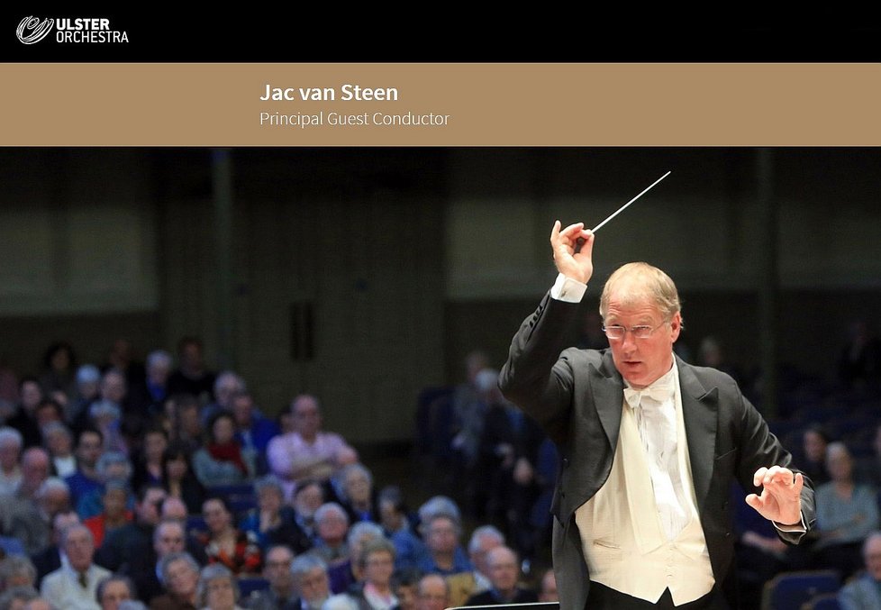 Jac van Steen Ulster Orchestra
